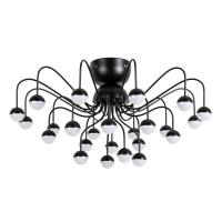 Потолочная светодиодная люстра Arte Lamp Dexter A3619PL-24BK