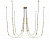 Люстра подвесная Kink Light Бофорт 08060-6A,20