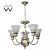 Подвесная люстра Mw-Light Версаче 639011105