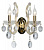 Бра Crystal Lux HOLLYWOOD HOLLYWOOD AP2 GOLD