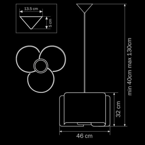 Подвесная люстра Lightstar Simple Light 811 811134 купить по низкой цене