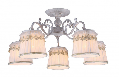 Потолочная люстра Arte Lamp MERLETTO A5709PL-5WG купить по низкой цене