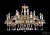 Подвесная люстра Bohemia Ivele 1703/12+4/320/A/G/Shpil
