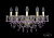 Бра Bohemia Ivele 1410B/5/160/XL/G/V7010