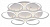 Светодиодная потолочная люстра Arte Lamp RAPID A2500PL-7WH