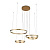 Подвесная светодиодная люстра ST Luce Onze SL944.203.04