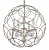 Подвесной светильник Crystal Lux ARIA ARIA SP5 SILVER