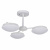 Светодиодная потолочная люстра FAVOURITE Ledante 2475-3P купить по низкой цене