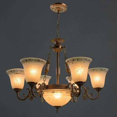 Подвесная люстра Arte Lamp DELIZIA A1032LM-6-3WG купить по низкой цене