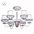 Потолочная люстра Mw-Light Августина 419011006