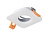 Встраиваемый светильник Crystal Lux CLT 033C1 WH