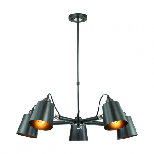 Потолочная люстра LUMION NEROPIUS 3532/5C купить по низкой цене