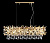 Подвесная люстра Crystal Lux ROMEO ROMEO SP8 GOLD L1000
