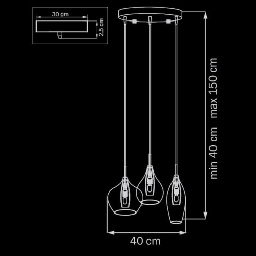 Подвесная люстра Lightstar Pentola 803051 купить по низкой цене