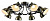 Потолочная люстра Arte Lamp MARTIN A5216PL-8AB