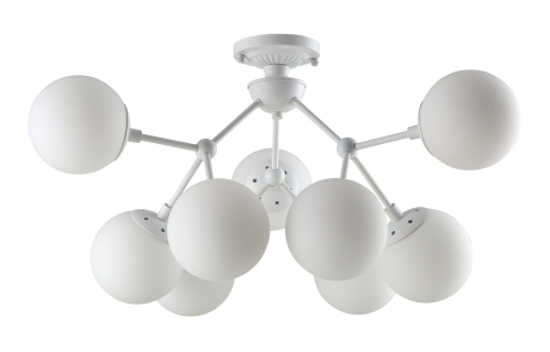 Потолочная люстра Crystal Lux Medea Medea PL9 White купить по низкой цене