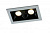 Светодиодный встраиваемый светильник Arte Lamp GRILL A3153PL-2BK