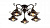 Потолочная люстра Arte Lamp GRAZIOSO A4577PL-5CK