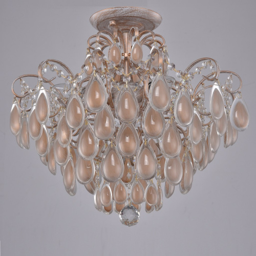 Потолочная люстра Crystal Lux SEVILIA SEVILIA PL4 GOLD купить по низкой цене