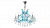 Подвесная люстра Lightstar Champa blu 698085