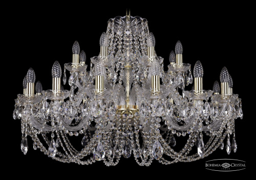 Подвесная люстра Bohemia Ivele 1406/16+8/360/G купить по низкой цене