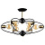 Потолочная люстра Arte Lamp Glasgow A1963PL-6BK