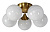 Люстра потолочная Crystal Lux SUITE PL5 BRONZE