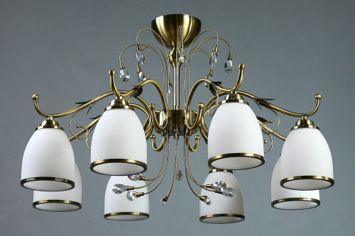 Потолочная люстра BRIZZI Серия 02640 MA02640C/008 Bronze купить по низкой цене