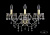 Бра Bohemia Ivele 1410B/3/195/XL/G/V0300