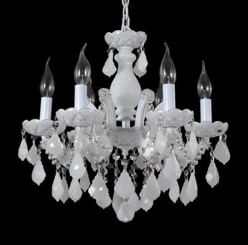 Подвесная люстра Crystal Lux INES INES SP6 WHITE купить по низкой цене
