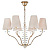 Подвесная люстра Crystal Lux Armando Gold ARMANDO SP6 GOLD