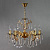 Подвесная люстра BRIZZI GRANADA 2118/5 AB Leaf Crystal