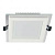 Встраиваемый светодиодный светильник Lumina Deco Beneto LDC 8097-SQ-GL-12WSMD-D160 WT