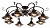 Потолочная люстра Arte Lamp GRAZIOSO A4577PL-8CK