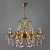 Подвесная люстра BRIZZI GRANADA 2118/8 AB New Leaf