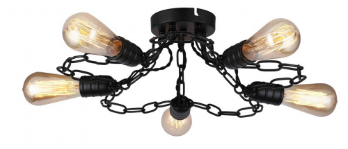 Потолочная люстра Arte Lamp RIVERRUN A9344PL-5BK купить по низкой цене