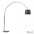 Торшер Ideal Lux DORSALE PT1 TOTAL BLACK