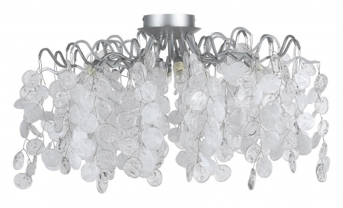 Потолочный светильник Crystal Lux TENERIFE PL8 SILVER