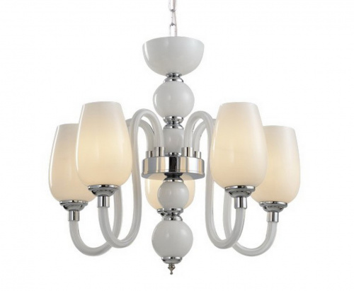 Подвесная люстра Arte Lamp LAVINIA A1404LM-5WH купить по низкой цене