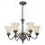 Потолочная люстра Mw-Light Даллас 102010206