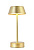 Настольная лампа Crystal Lux SANTA LG1 GOLD