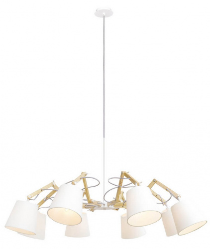 Подвесная люстра Arte Lamp PINOCCIO A5700LM-8WH купить по низкой цене