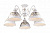 Потолочная люстра Arte Lamp CHIESA A2814PL-5WG
