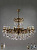 Подвесная люстра BRIZZI LEON 2128/12 PB New Leaf