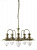 Подвесная люстра Arte Lamp FISHERMAN A5518LM-5AB