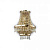 Настенный светильник Ideal Lux CAESAR AP3 ORO