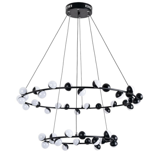 Подвесная светодиодная люстра Arte Lamp Dexter A3619SP-48BK купить по низкой цене