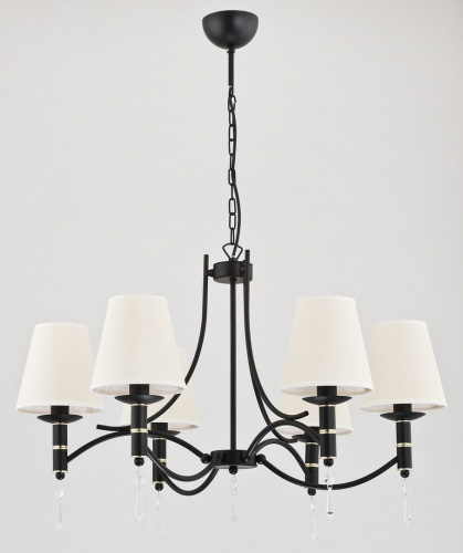 Подвесная люстра Alfa ABIL BLACK GOLD 23006 купить по низкой цене