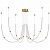 Подвесная люстра Odeon Light MONELLA 6639/70L