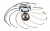 Светодиодная потолочная люстра ST Luce Exclu SL905.102.12